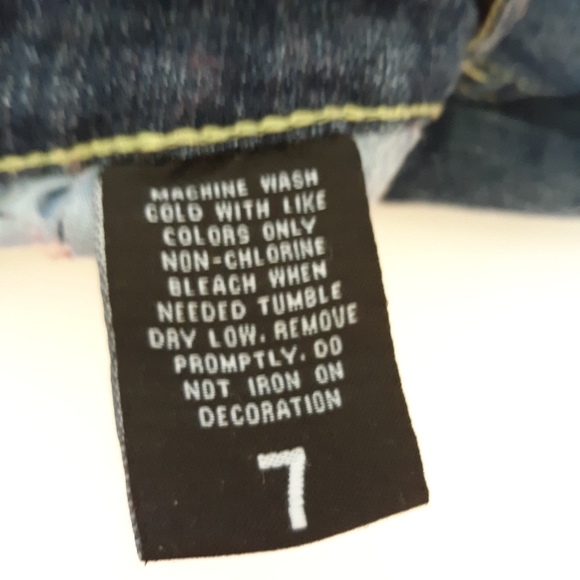 DAZL Jeans Size 7 - Picture 7 of 8